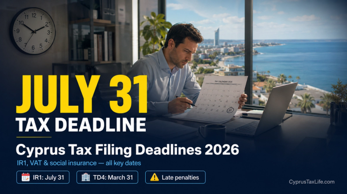 Cyprus Tax Calendar [2026]: All Filing Deadlines