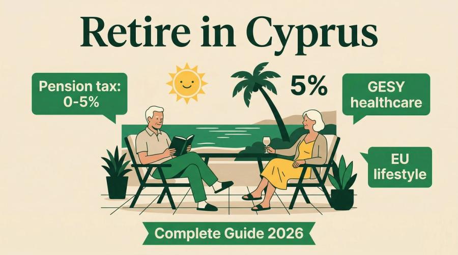 Retire in Cyprus [2026 Tax Guide]