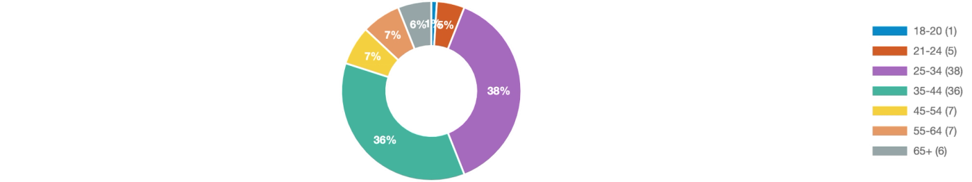 Black Friday shopping poll: age breakdown of respondents