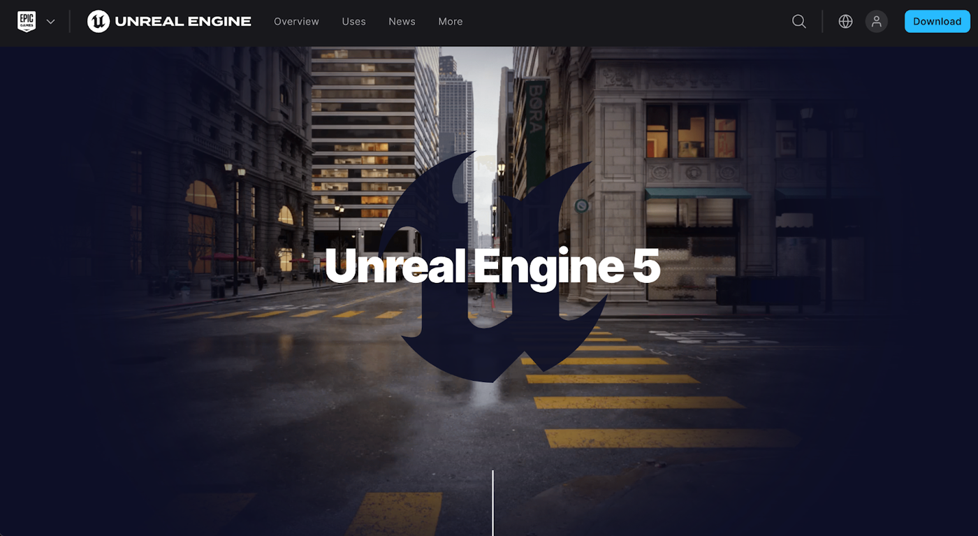 Unreal engine desktop screenshot