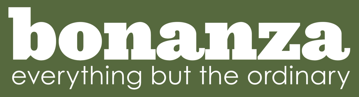 Bonanza logo: everything but the ordinary
