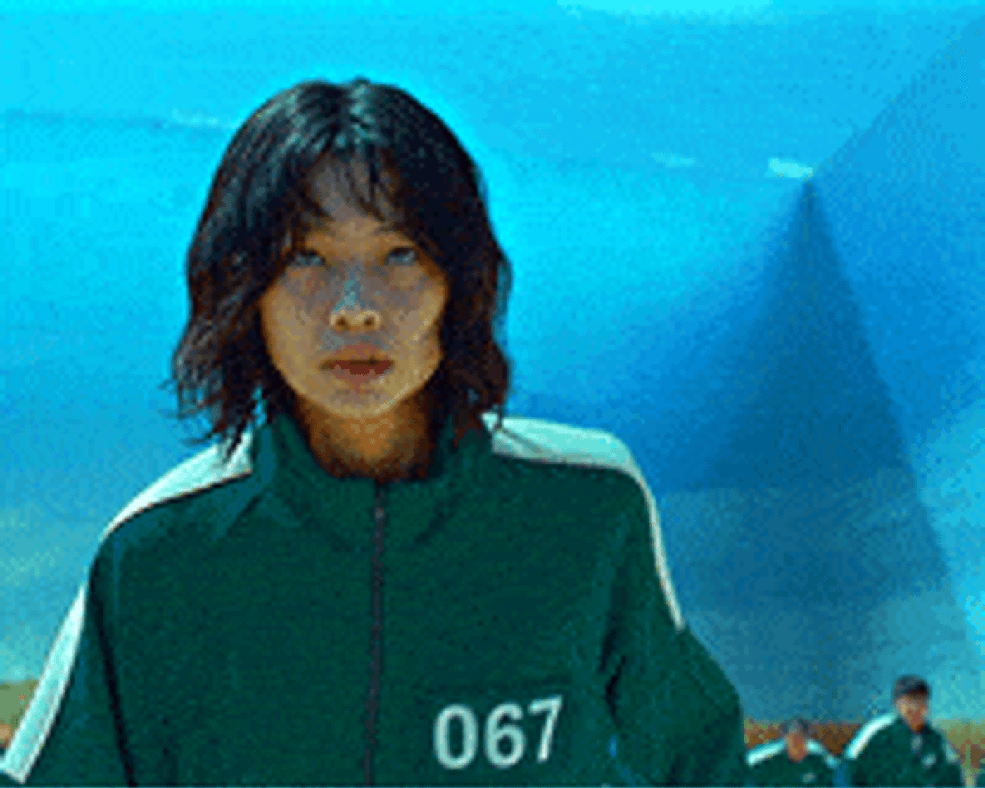 Best Squid Game costume for Halloween: player's tracksuit