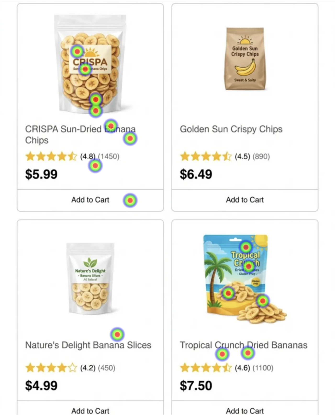 A product competitor test in PickFu