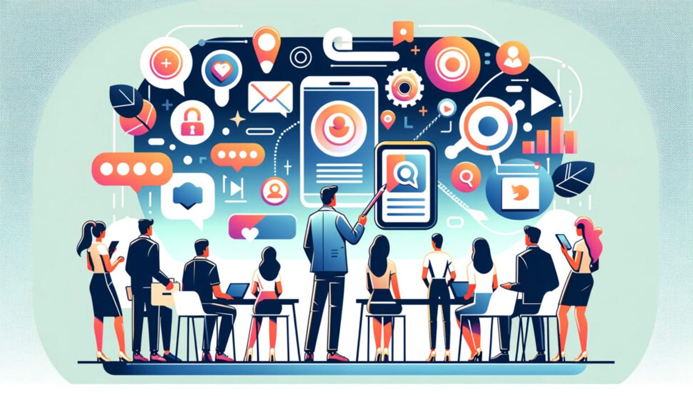 A montage of a number of apps