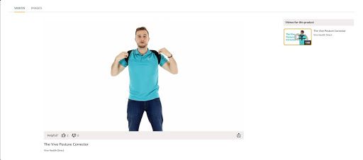 Baby boomer marketing: product image from Vive, which makes physical therapy products for older people
