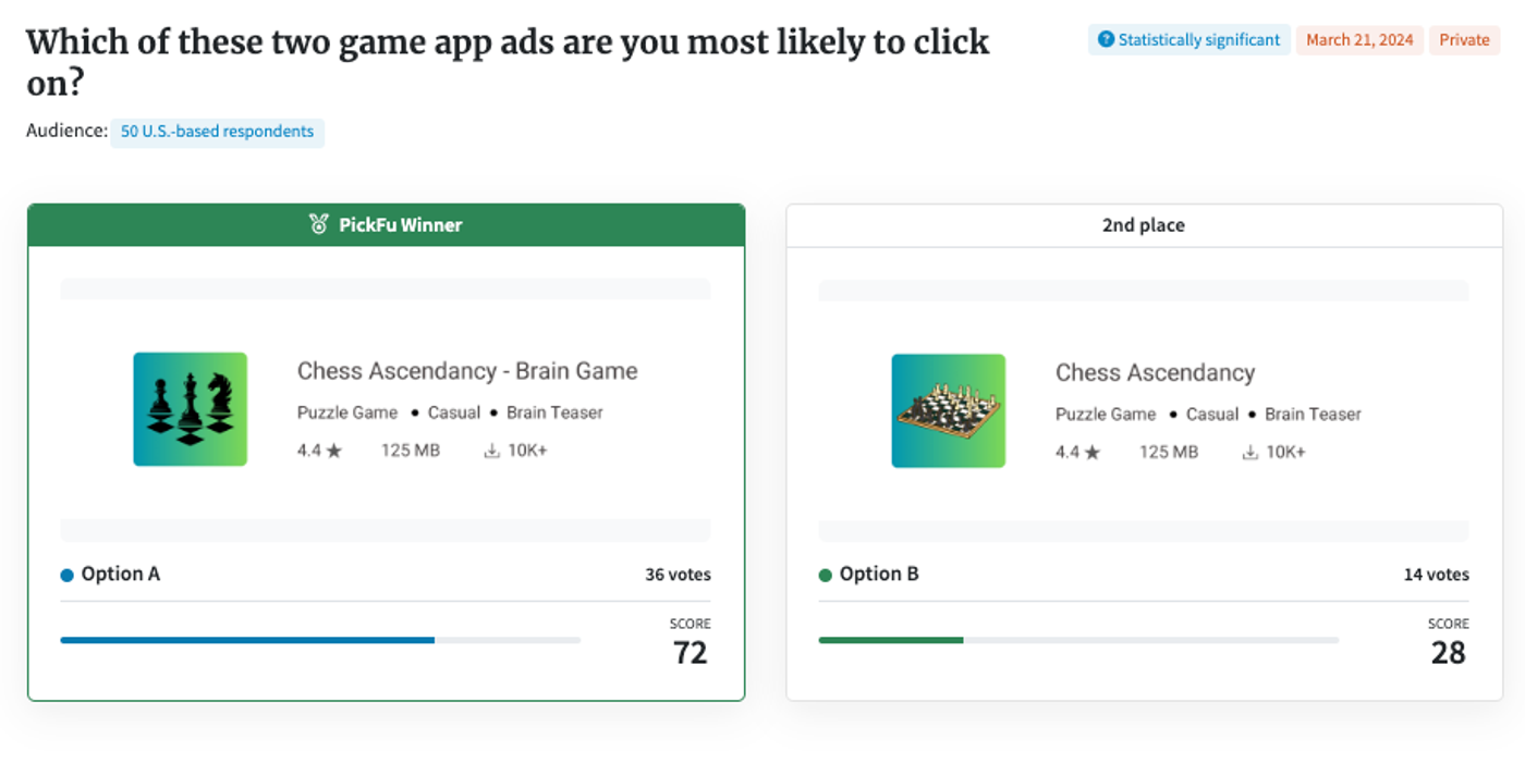 Chess-option-a-vs-option-b-of-app-store-game
