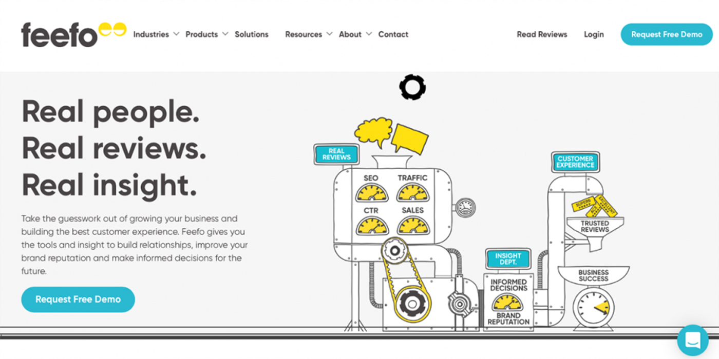 feefo homepage 