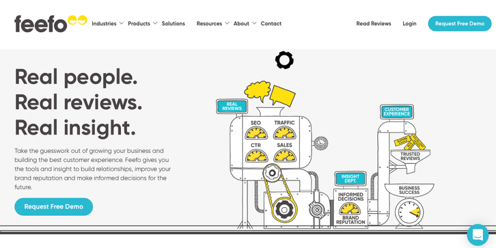 feefo homepage