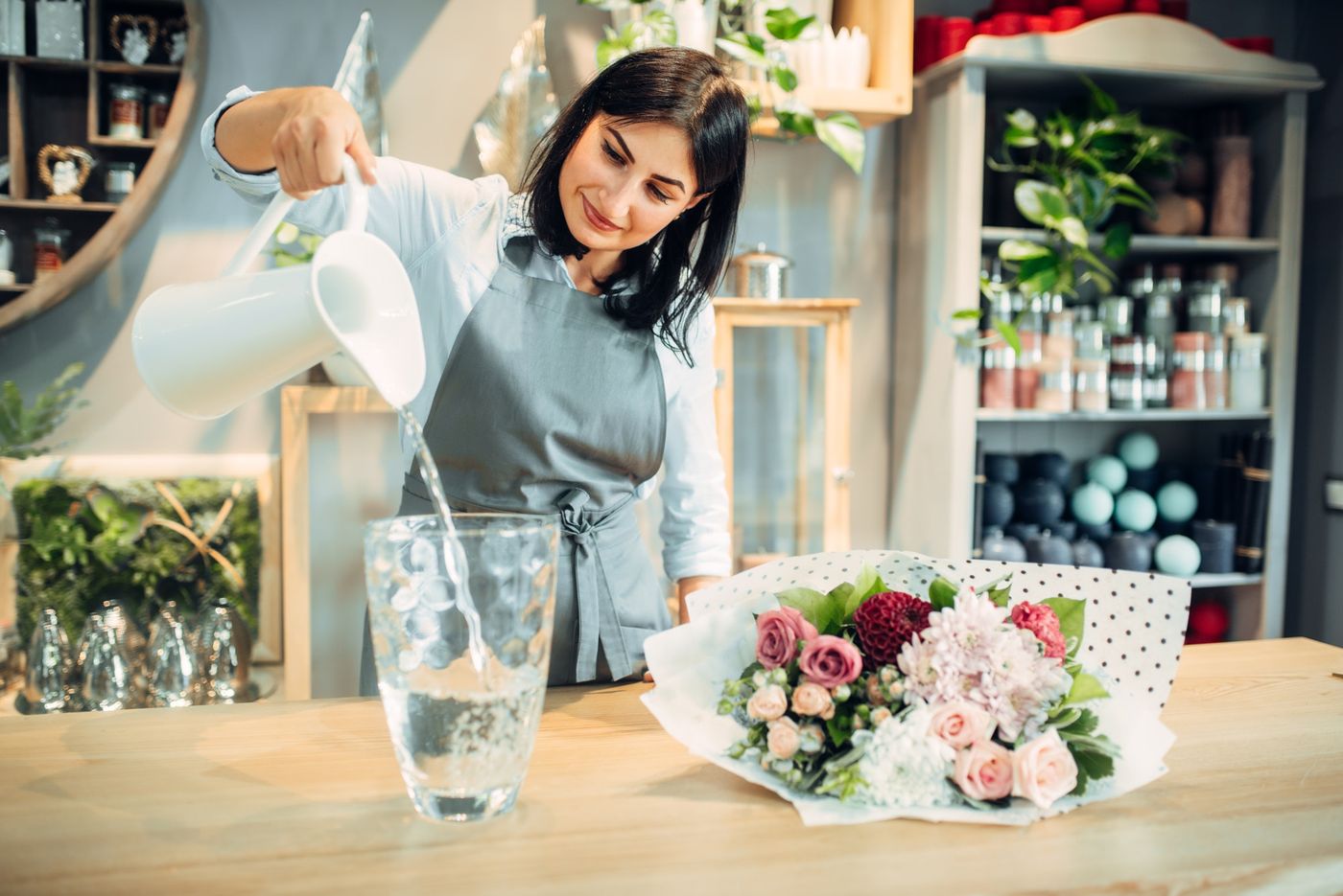 Brand perception: Flower shop owner