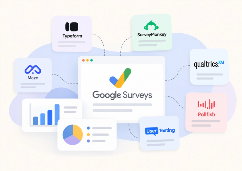 Google survey alternatives form builders and research platforms