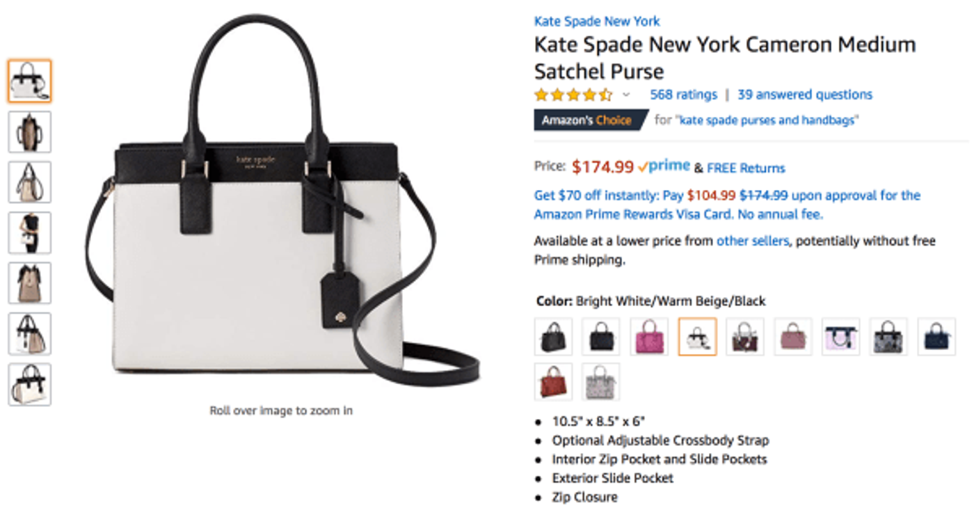 Kate Spade example