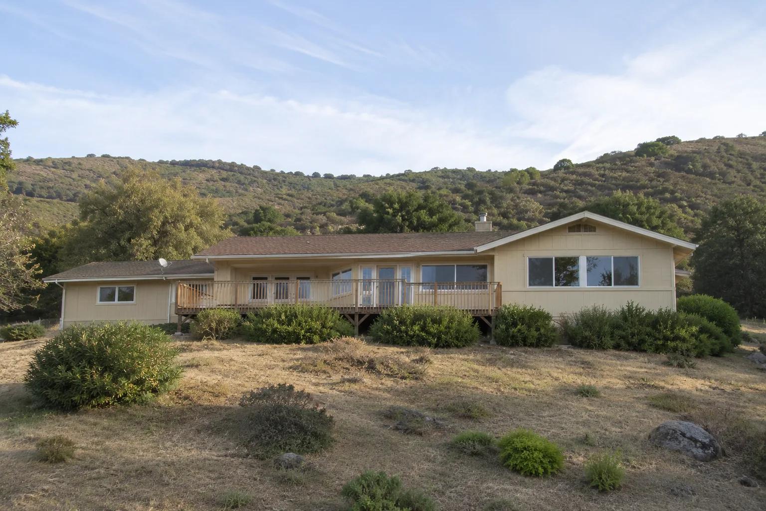 Hillside Modern Custom Home before remodeling