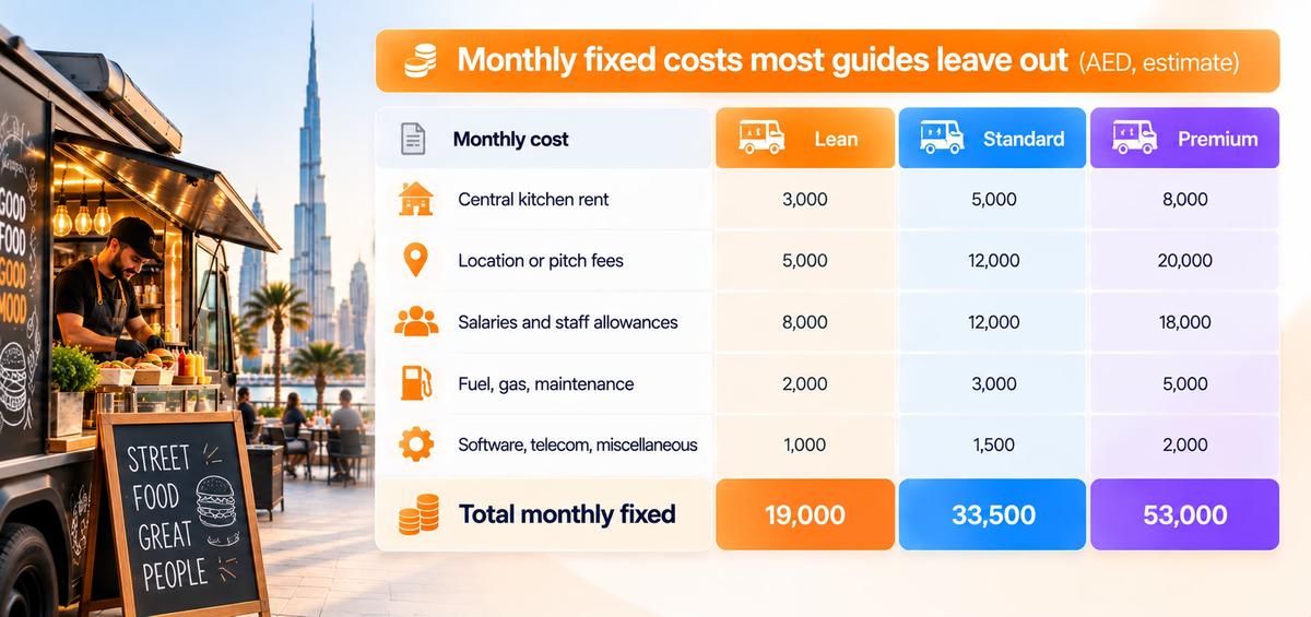 Monthly fixed costs most guides leave out