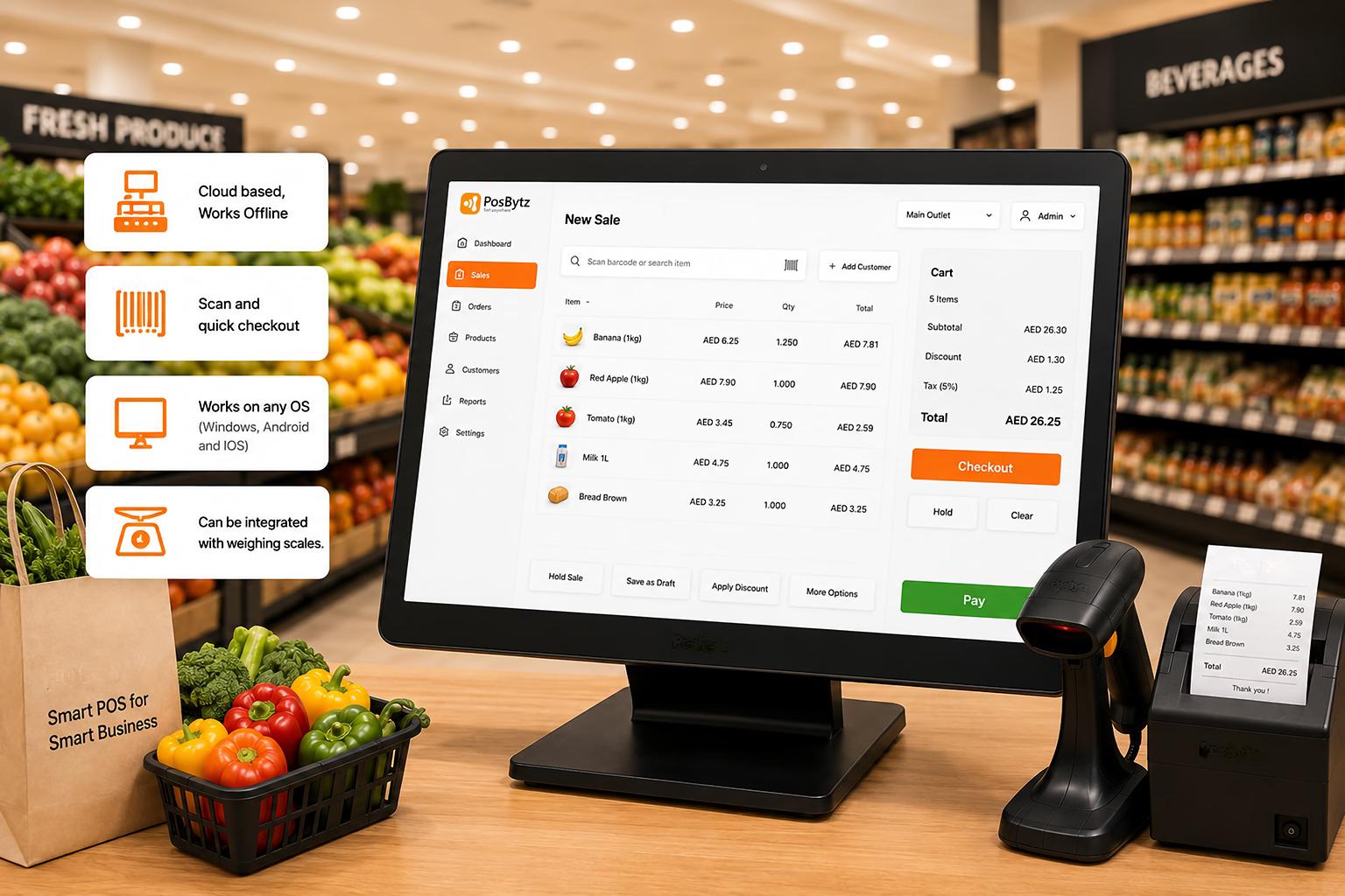 Grocery Store Pos System