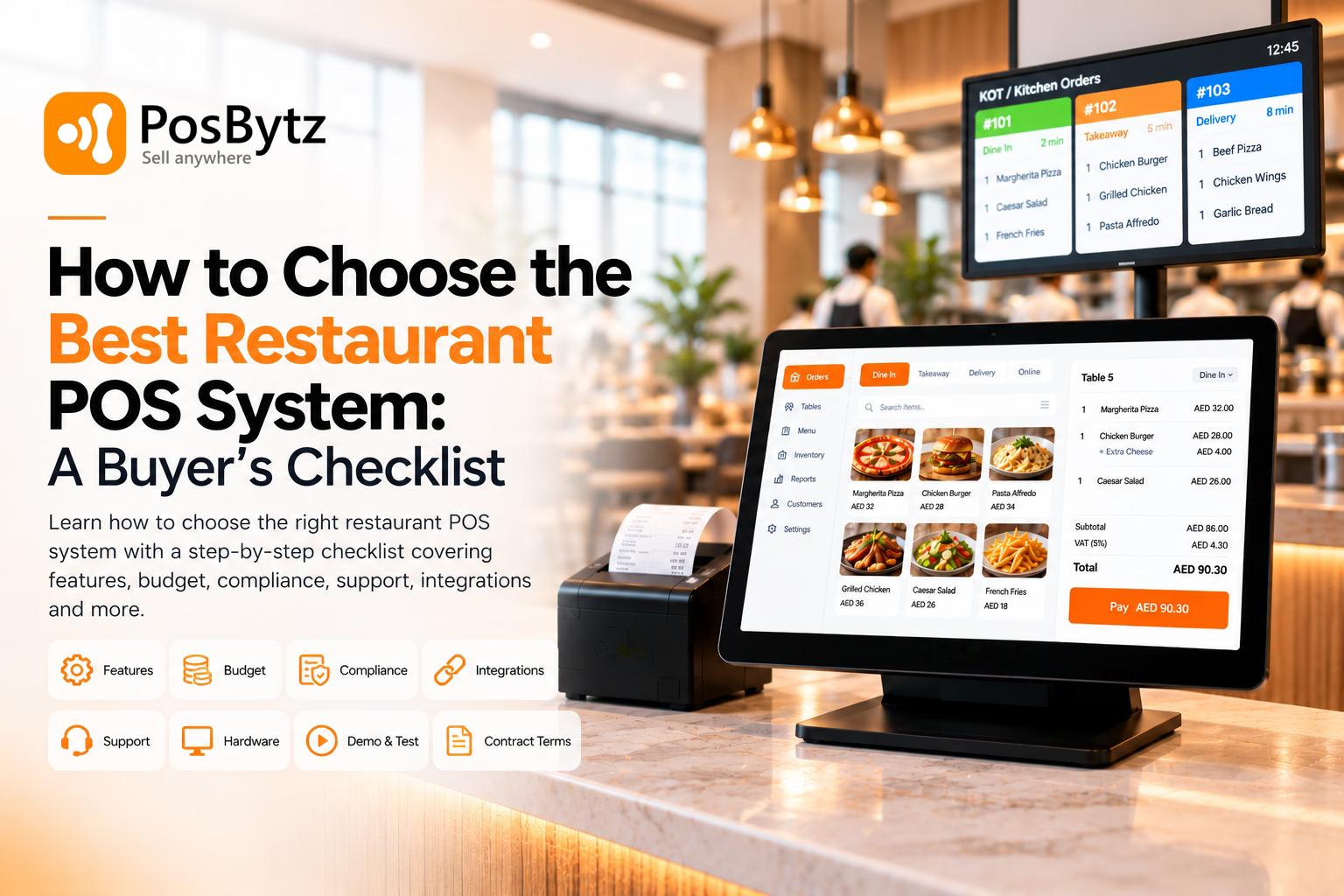 How to Choose the Best Restaurant POS System: A Buyer's Checklist