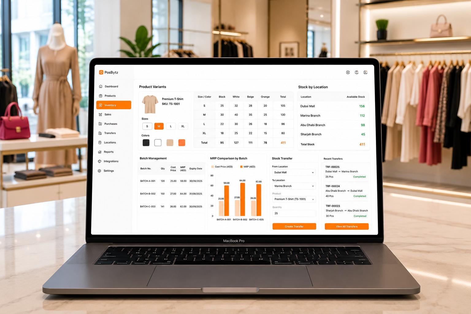 Boutique Inventory Management System