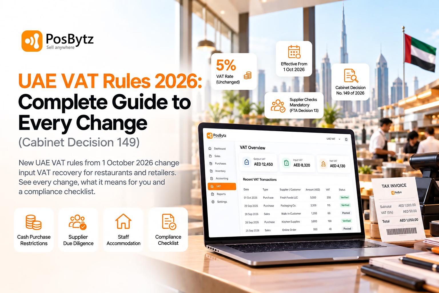 UAE VAT Rules 2026: Complete Guide to Every Change (Cabinet Decision 149)