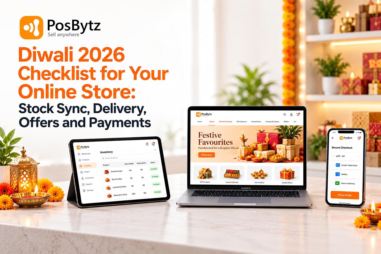Diwali 2026 Checklist for Your Online Store: Stock Sync, Delivery, Offers and Payments