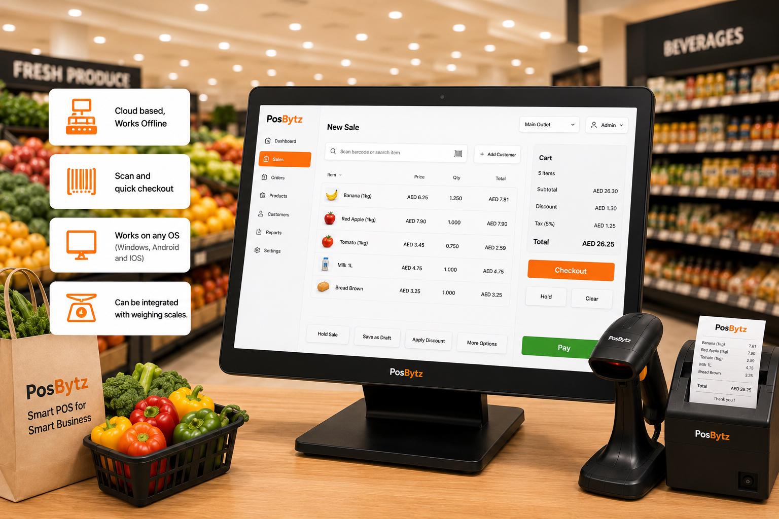 Grocery Store Pos System