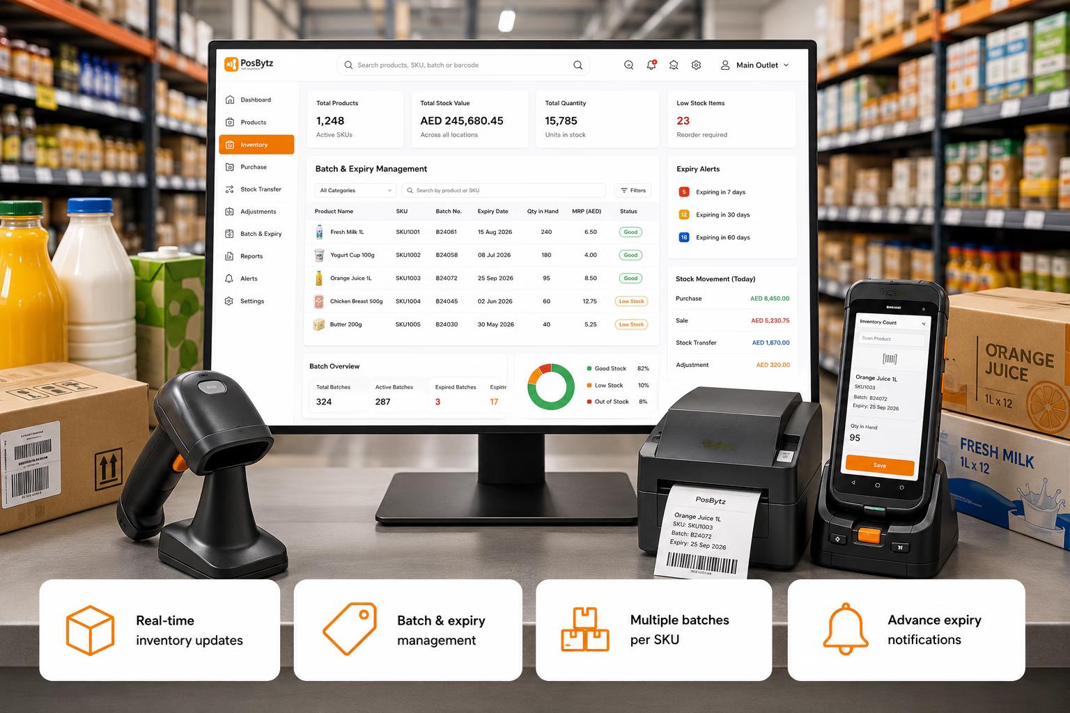 supermarket inventory management system