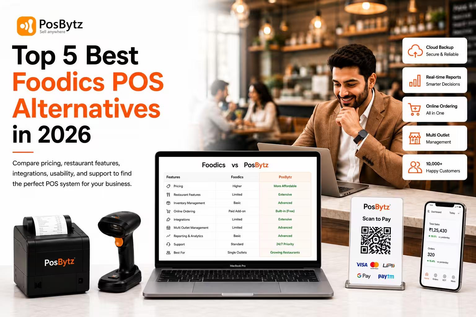 Top 5 Foodics POS alternatives You Should Try in 2026