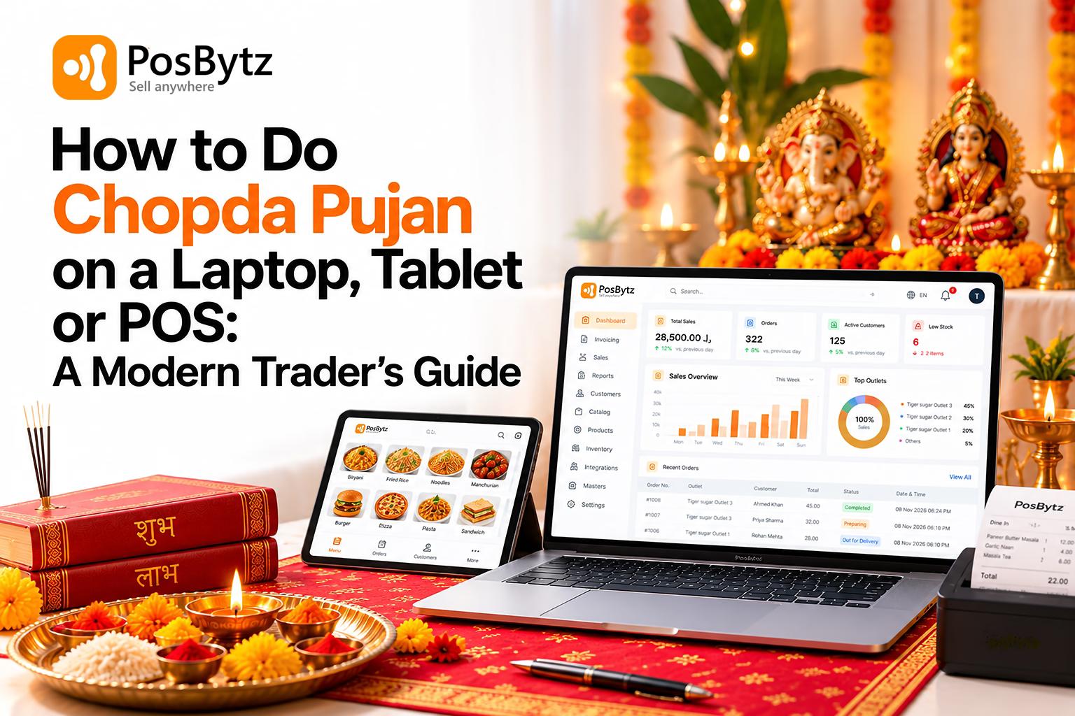 How to Do Chopda Pujan on a Laptop, Tablet or POS: A Modern Trader's Guide