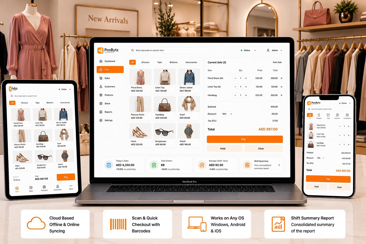 Boutique management software for easy billing and cloud-based retail POS operations