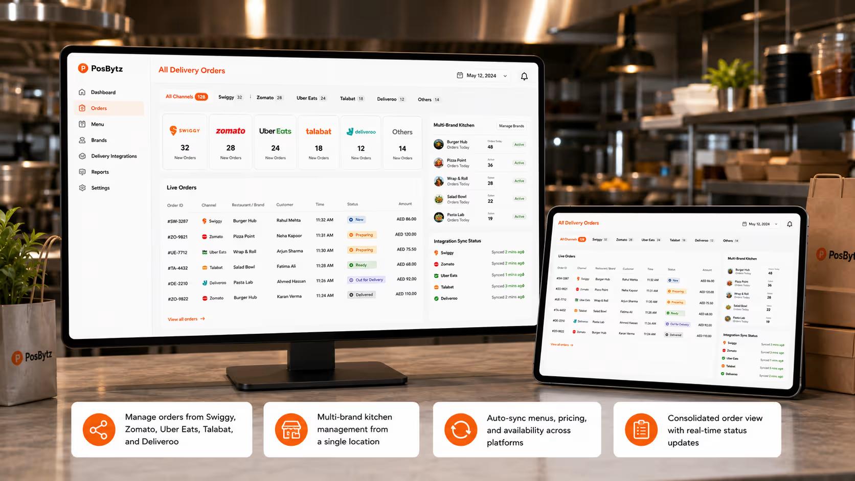 Cloud Kitchen Management System