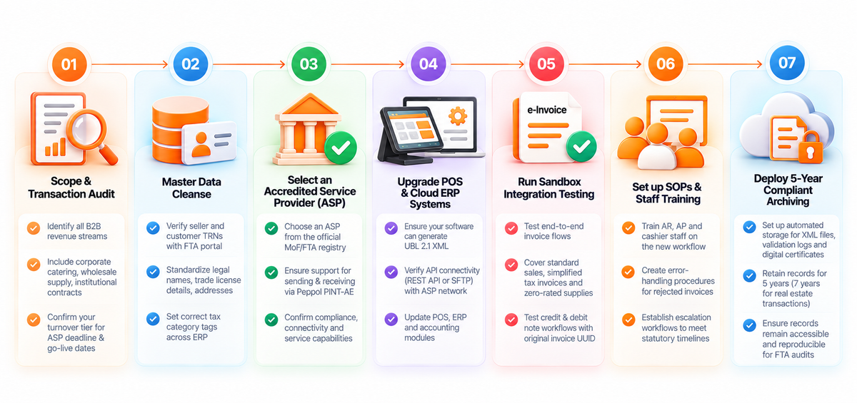 Your Step-by-Step E-Invoicing Compliance Checklist