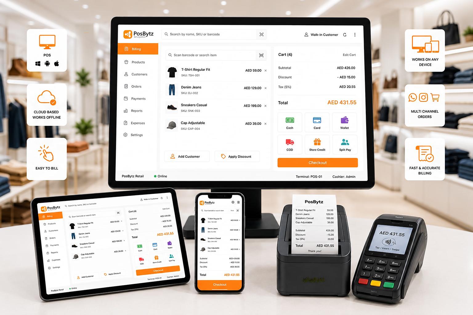 Retail POS Software for Billing