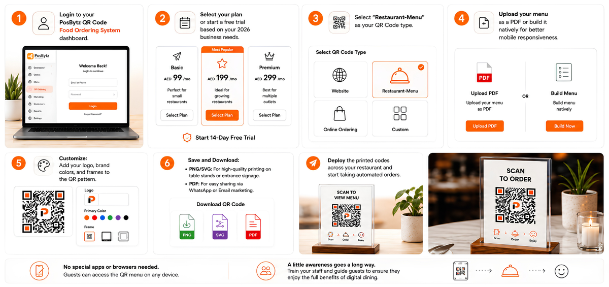 How to Set Up QR Code Ordering for Your Restaurant