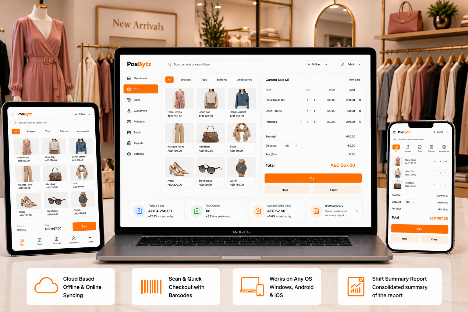 Boutique management software for easy billing and cloud-based retail POS operations