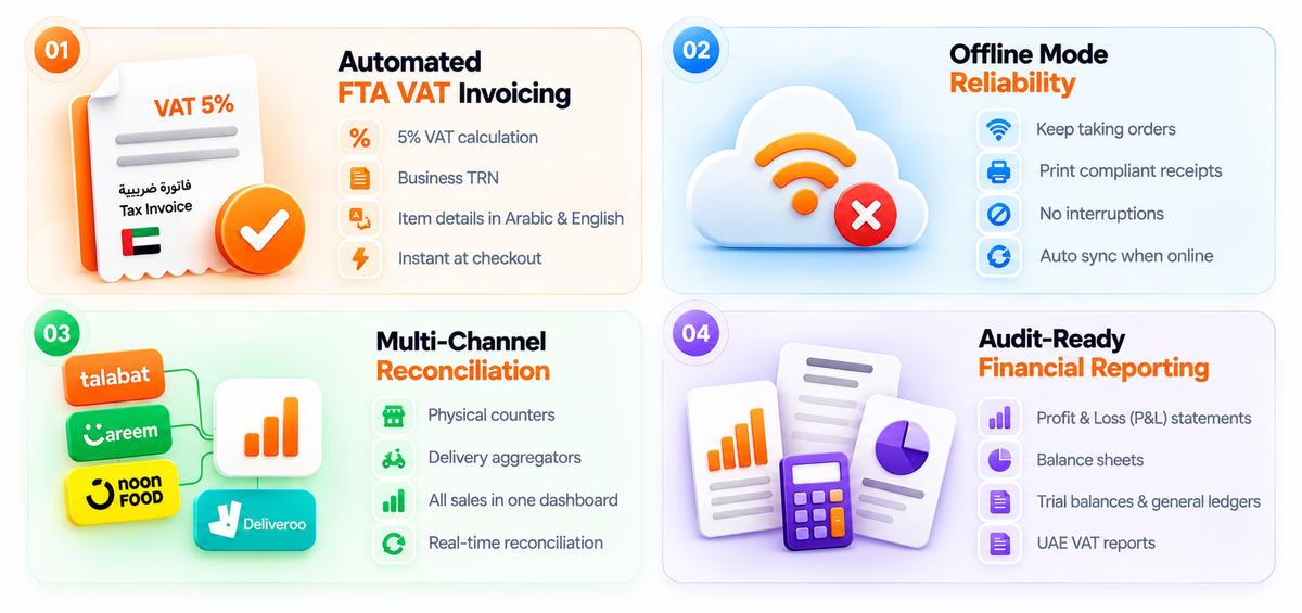 How PosBytz Automates UAE E-Invoicing and Tax Compliance