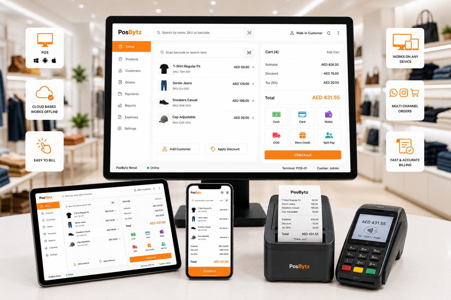 Retail POS Software for Billing