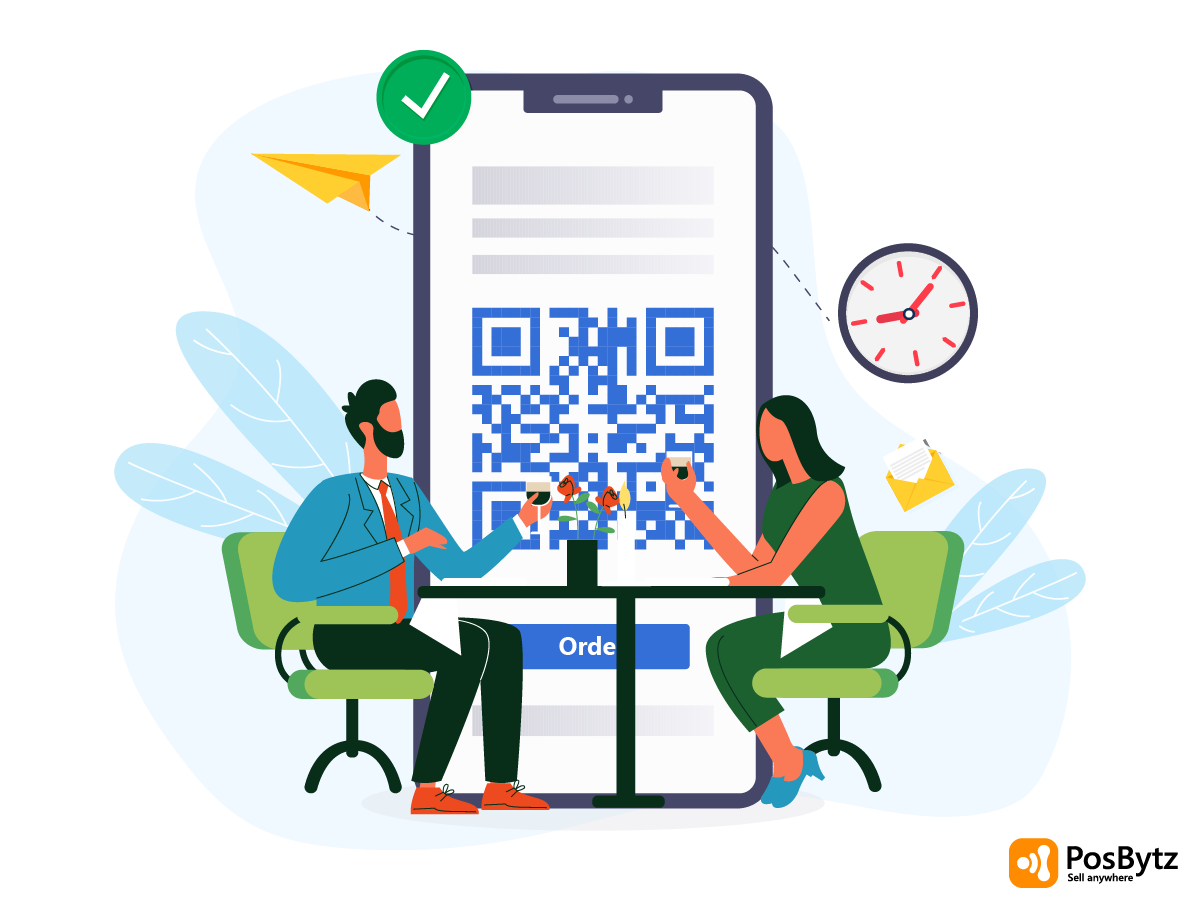 QR code table ordering to enhance the customer experience