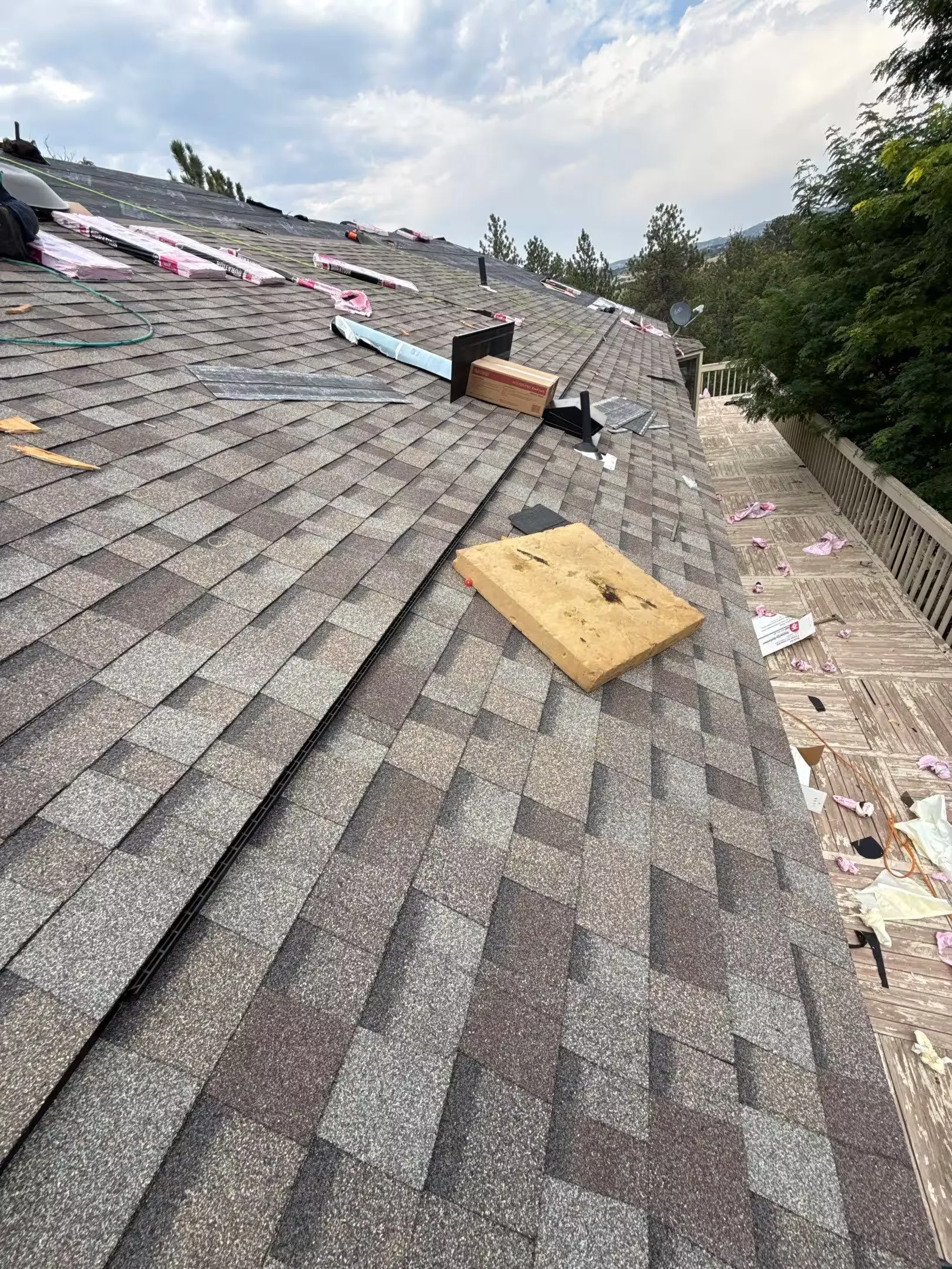 Roof and Gutter Replacement Work for House and Barn in Sedalia, CO