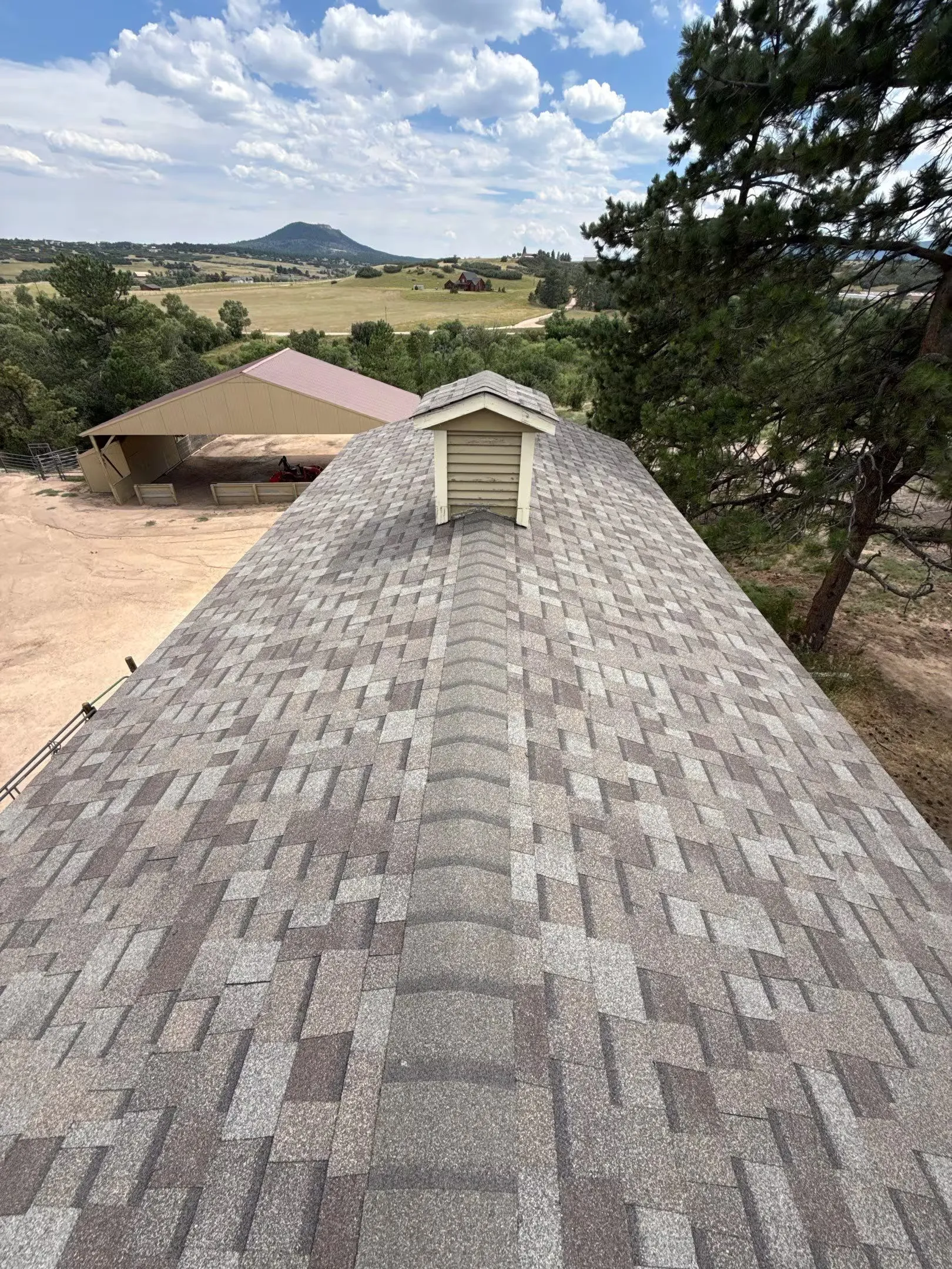 Roof and Gutter Replacement Work for House and Barn in Sedalia, CO