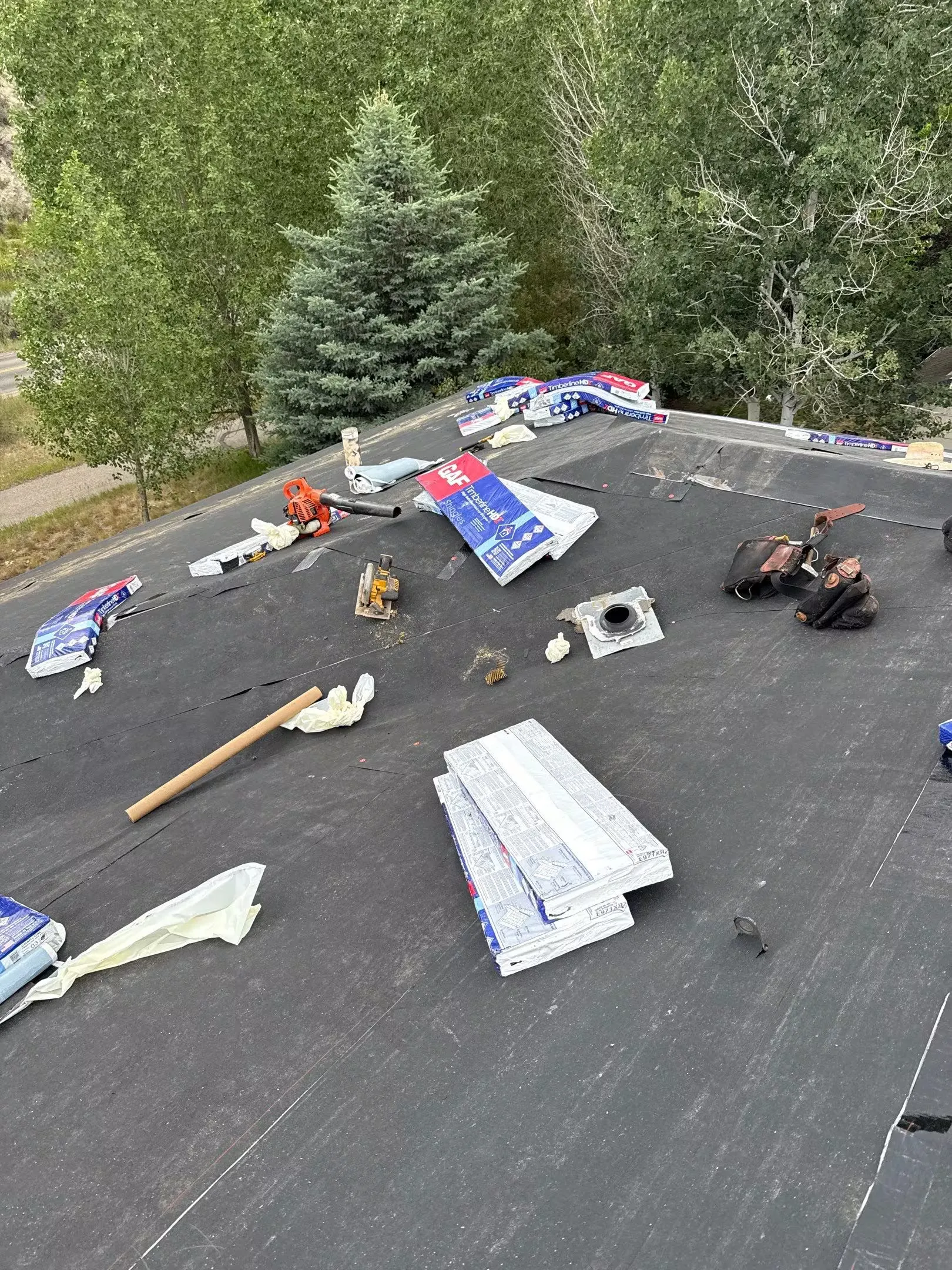 Roof Replacement work image in Eagle, CO