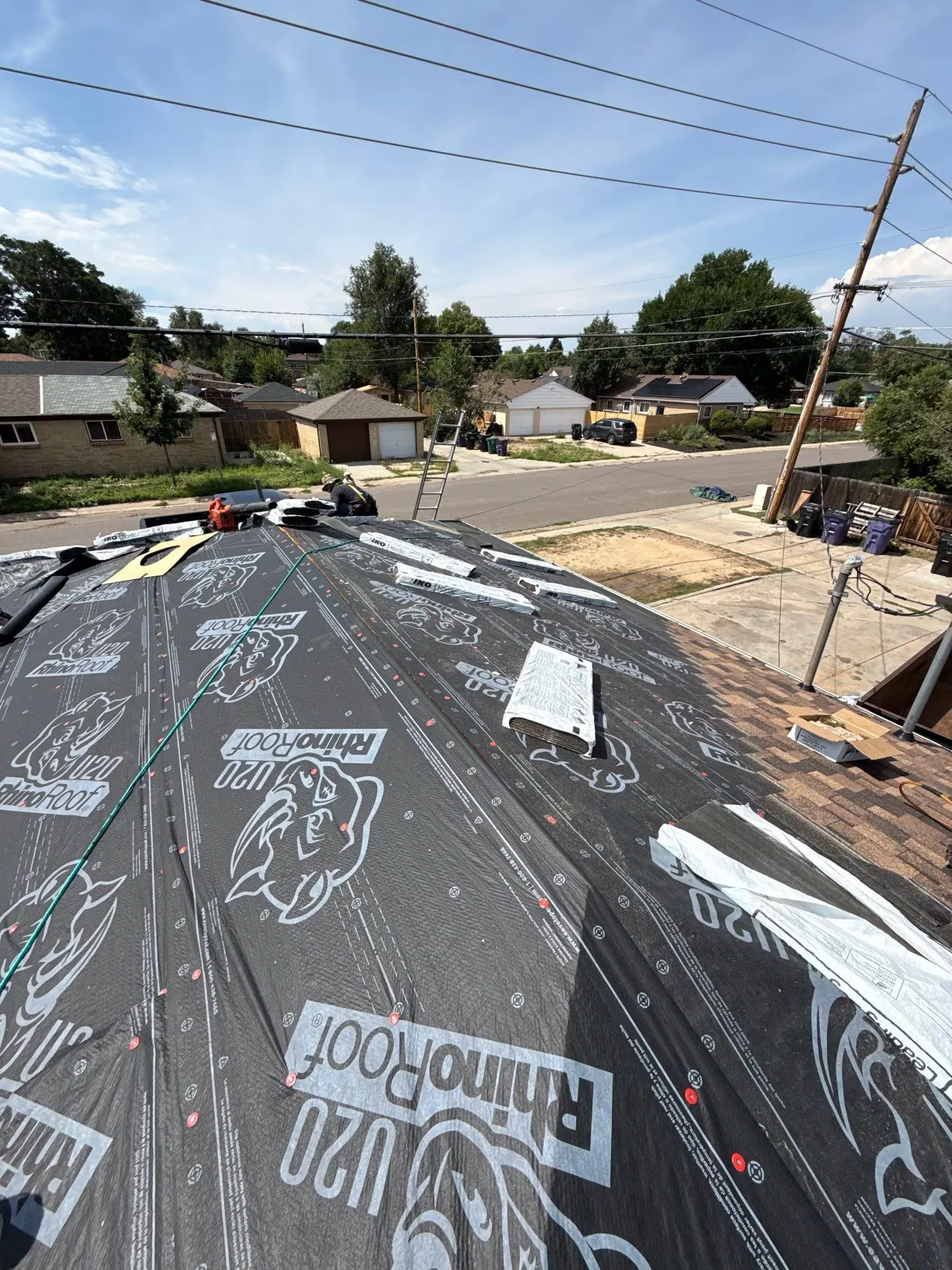 Class 4 Roof Replacement for Duplex Work Image in Denver, CO
