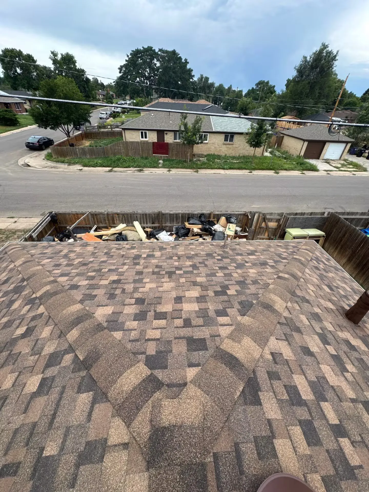 Class 4 Roof Replacement for Duplex Work Image in Denver, CO