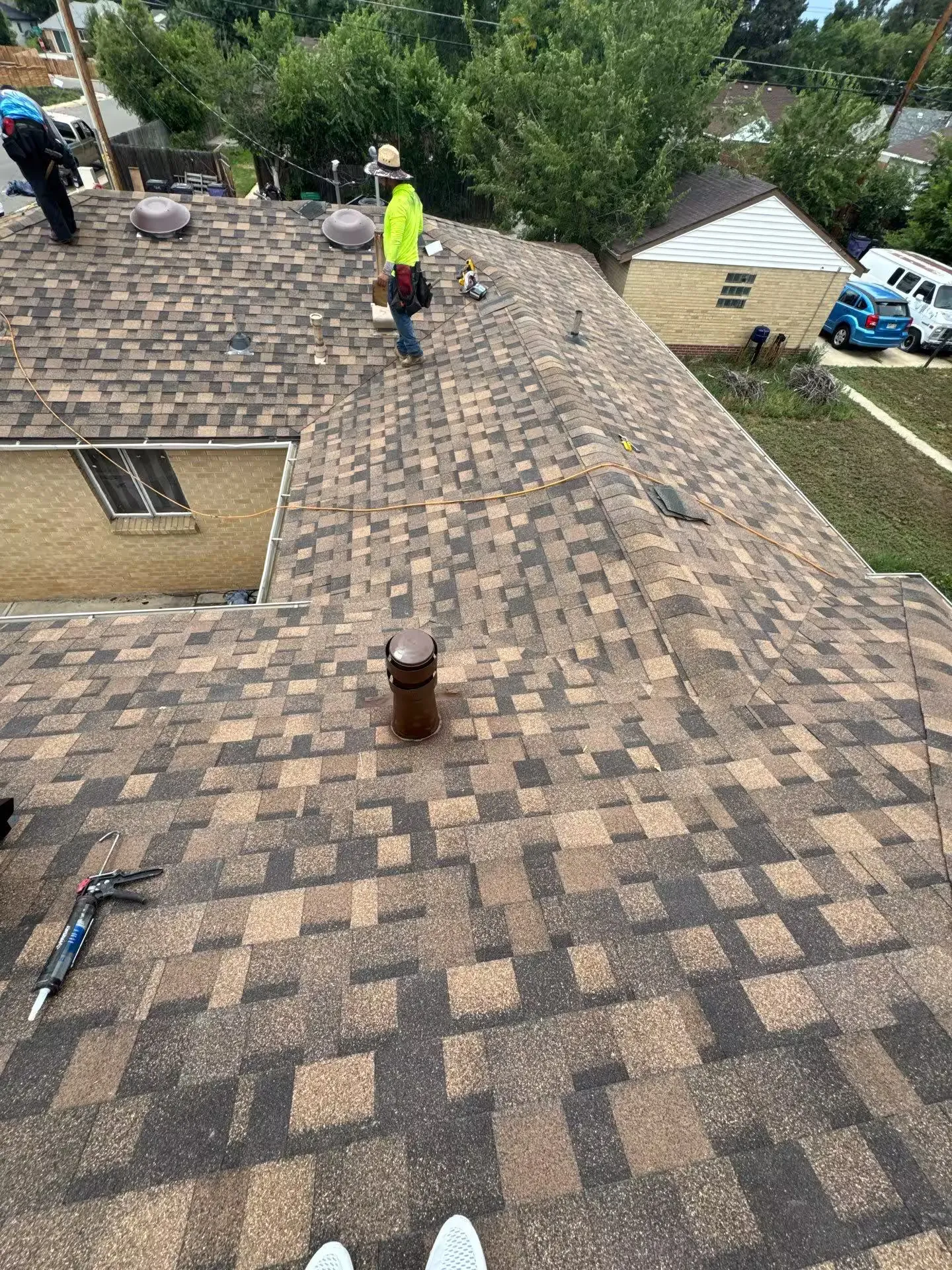 Class 4 Roof Replacement for Duplex Work Image in Denver, CO