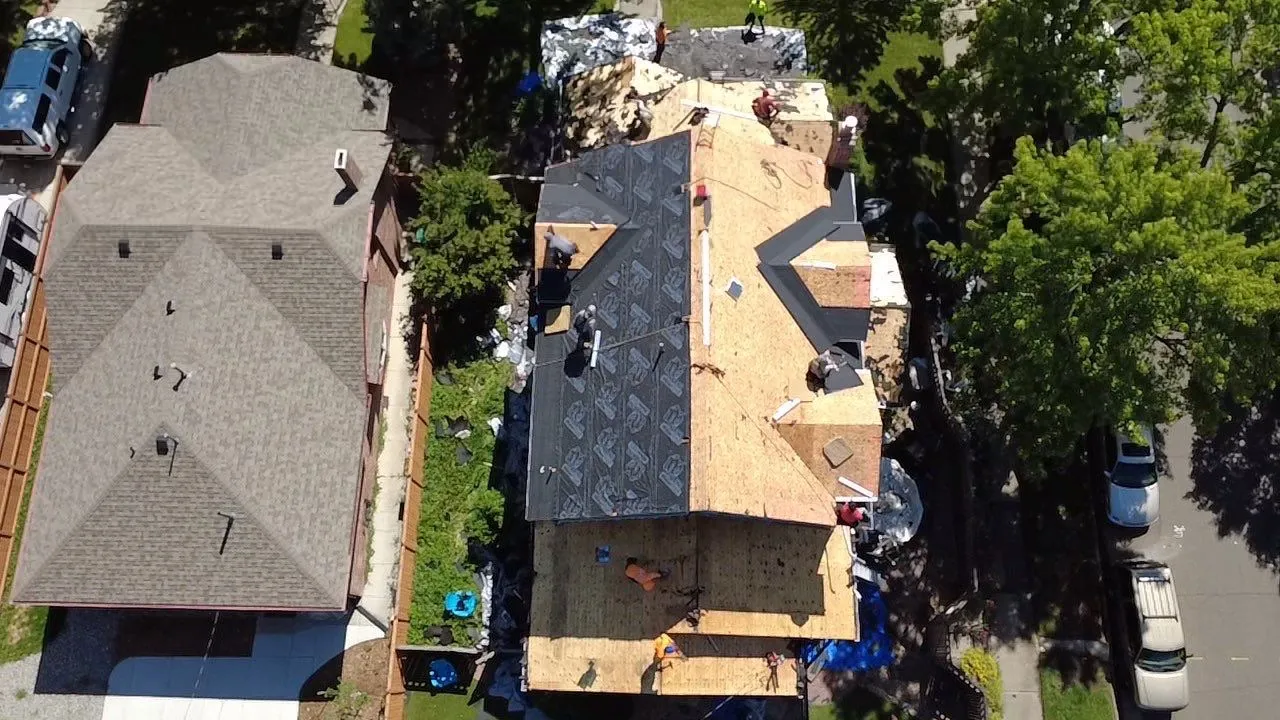 Class 4 Roof Replacement on Park Hill Bungalow Work Image in Denver, CO