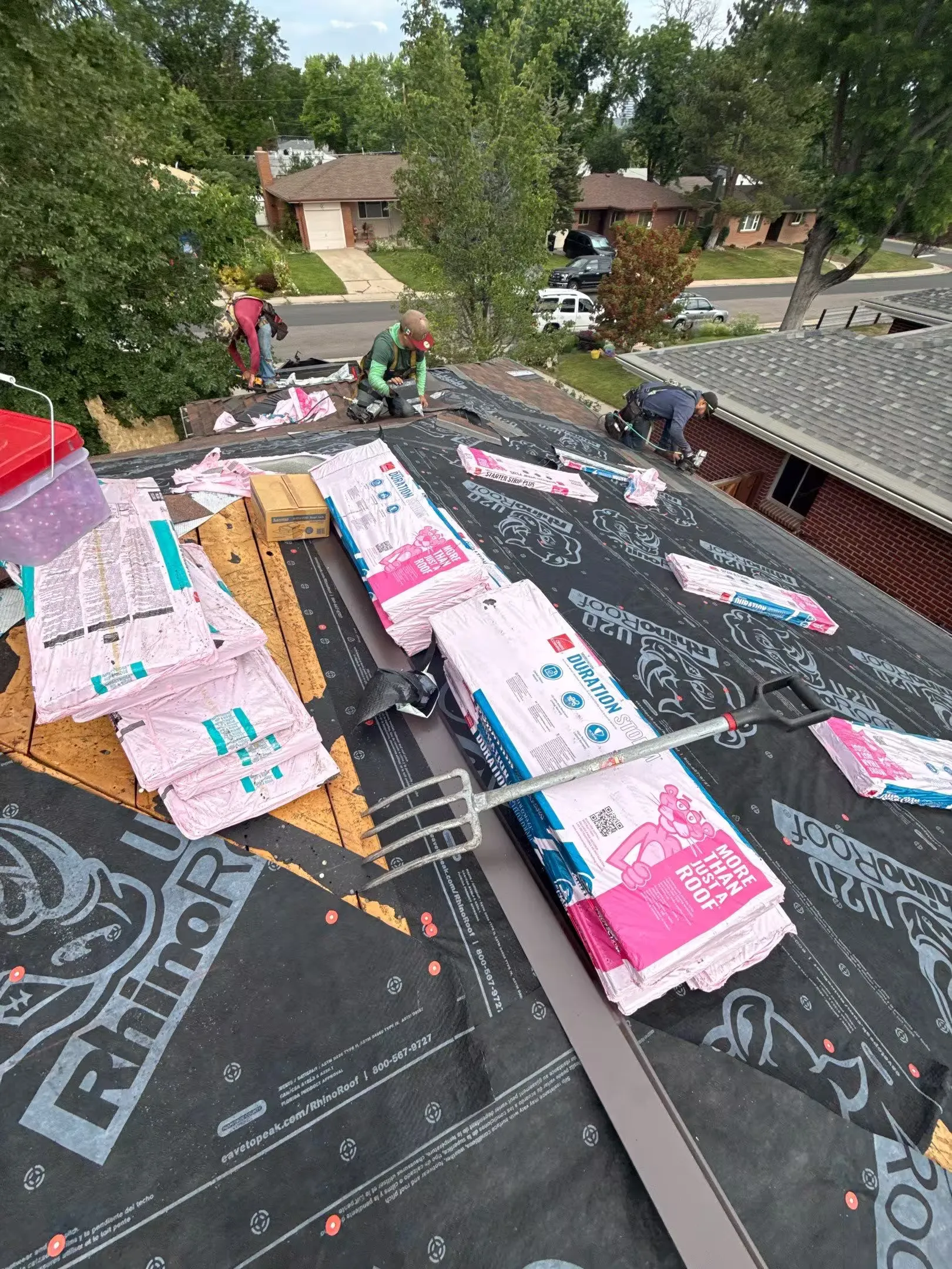 Roof Replacement, 26.33 Squares work in Denver, CO