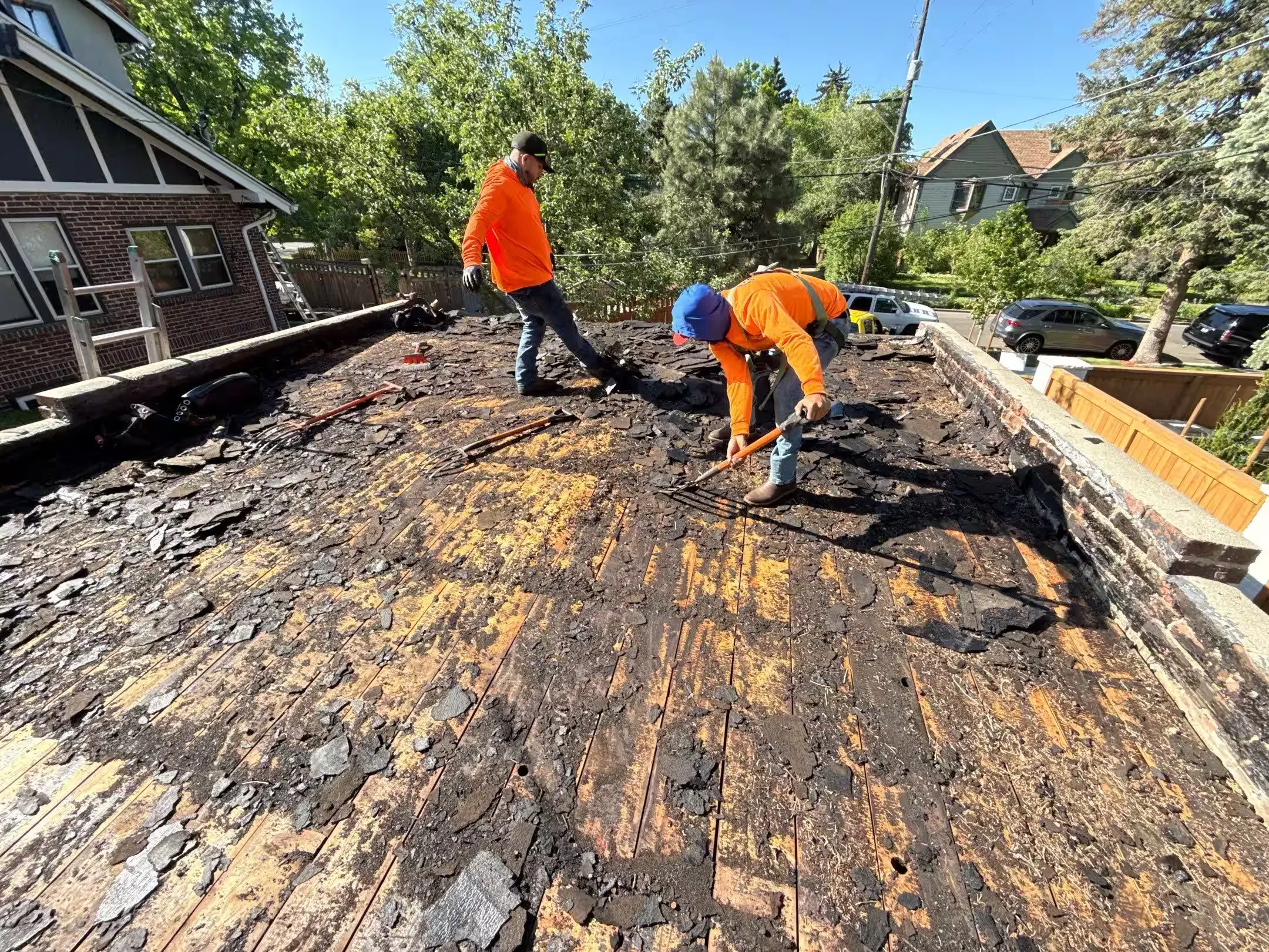 Class 4 Roof Replacement on Park Hill Bungalow Work Image in Denver, CO