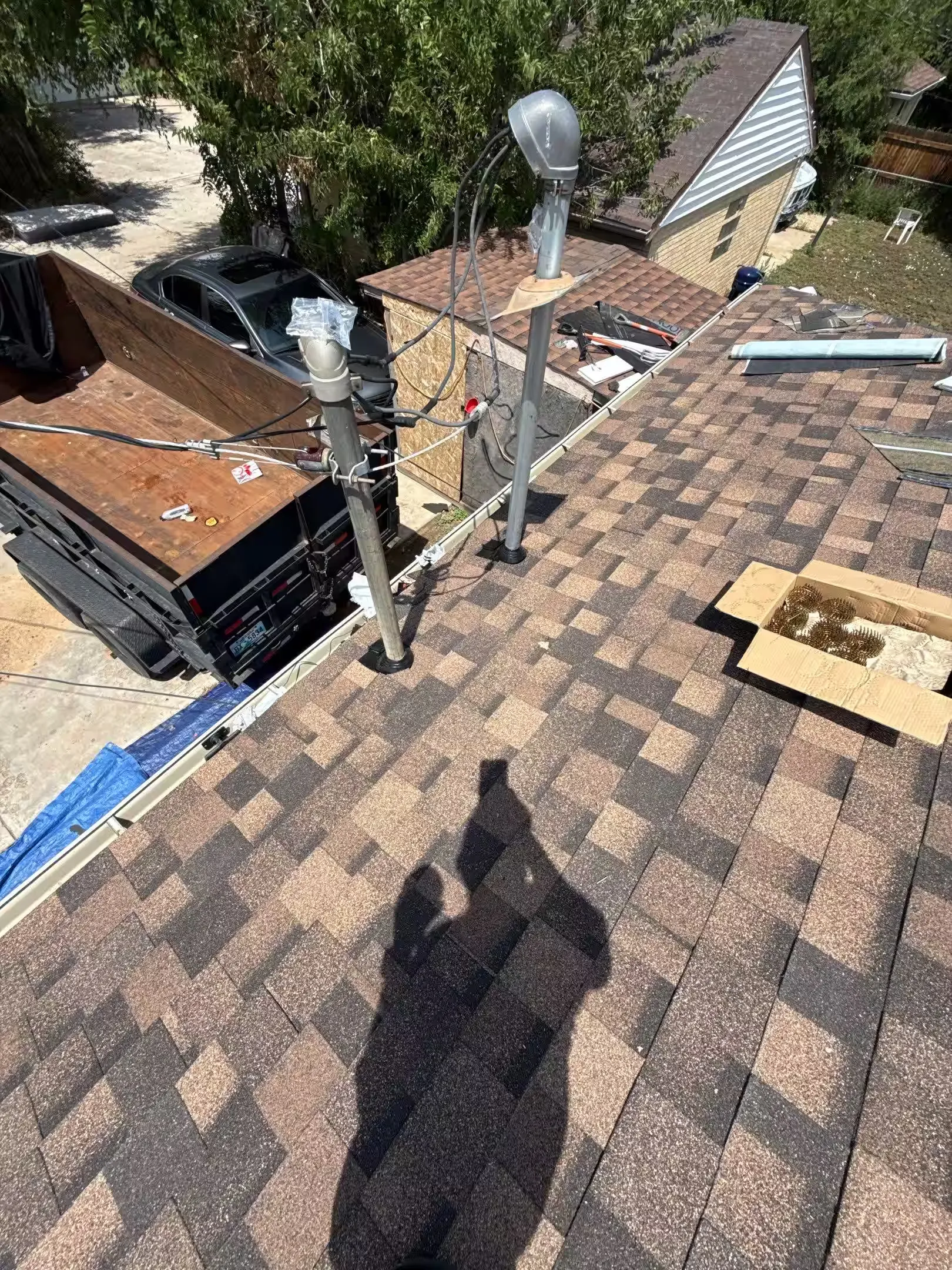 Class 4 Roof Replacement for Duplex Work Image in Denver, CO