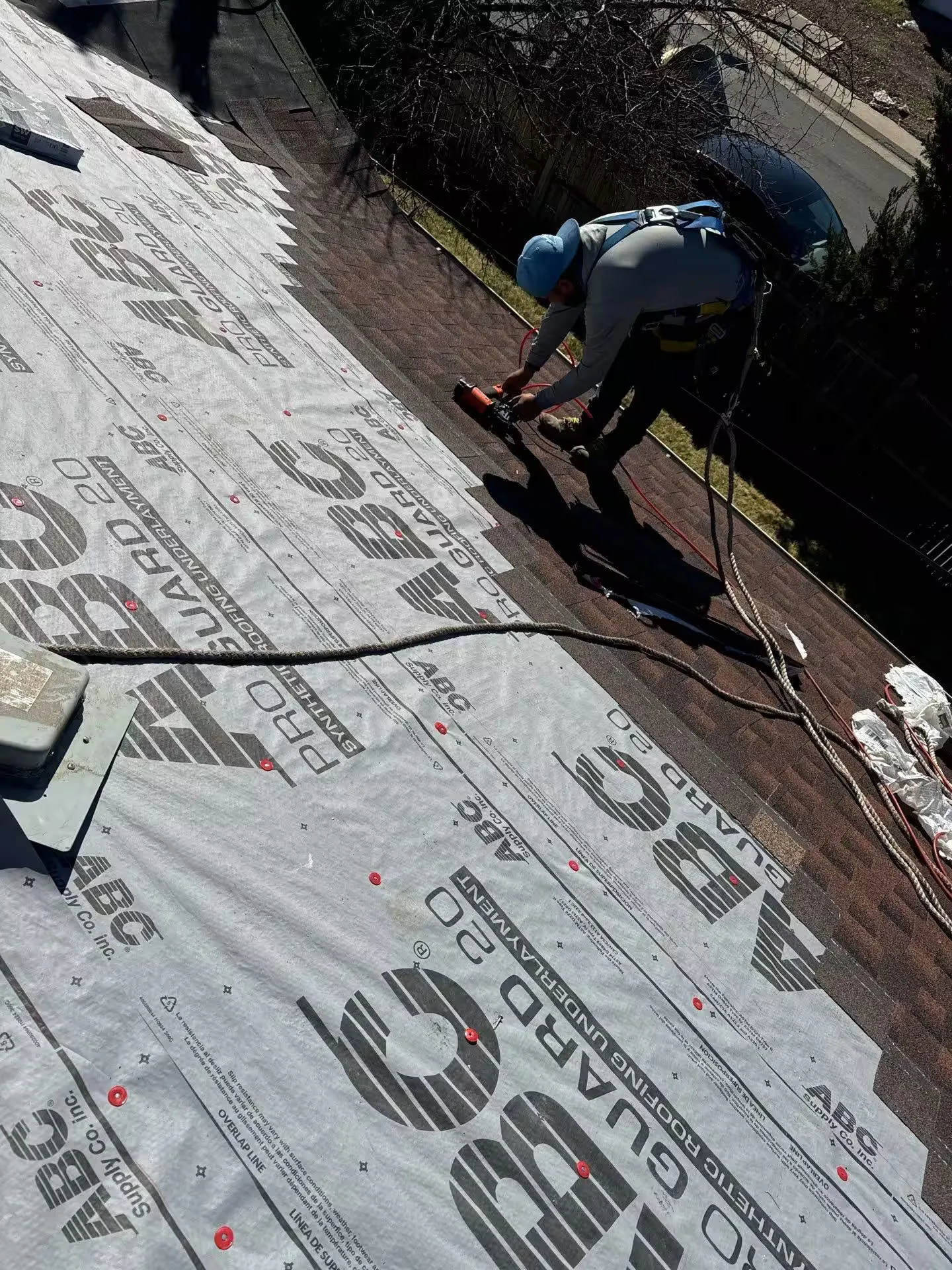 Class 4 Roof Replacement With Solar Detach and Reset Work Image in Denver, CO