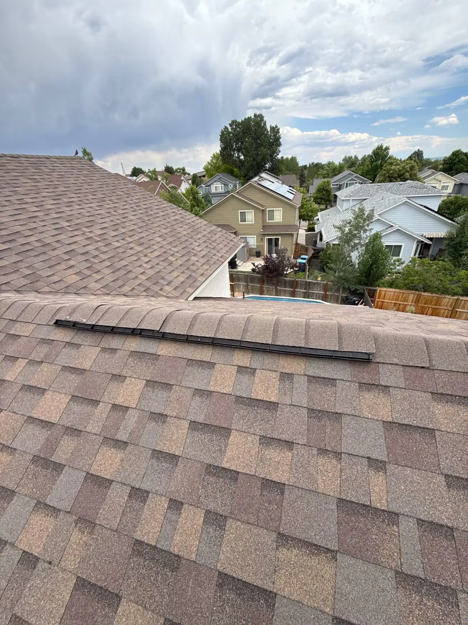 Roof Replacement, 27 Squares Work Image in Littleton, CO