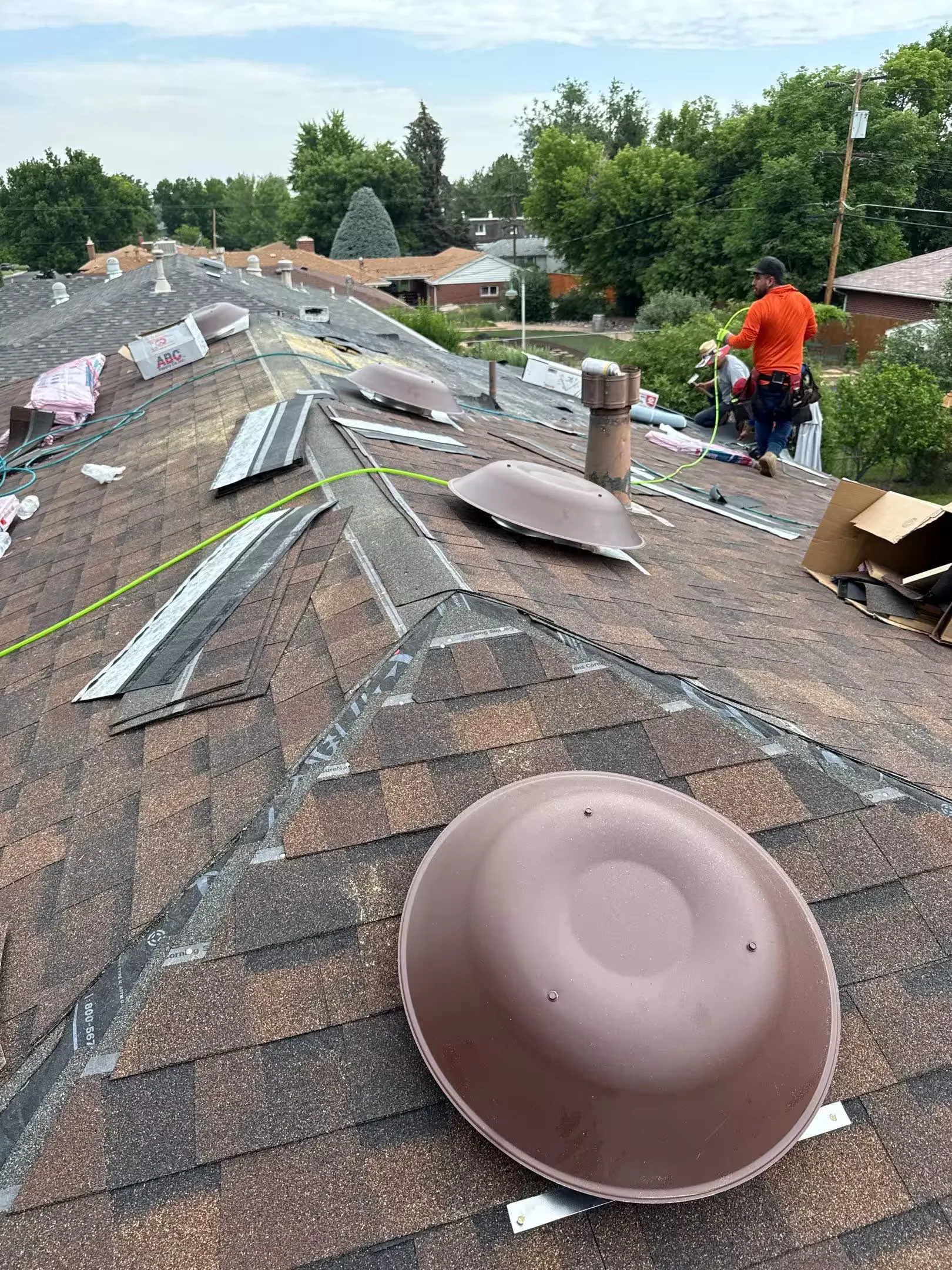 Roof Replacement, 26.33 Squares work in Denver, CO
