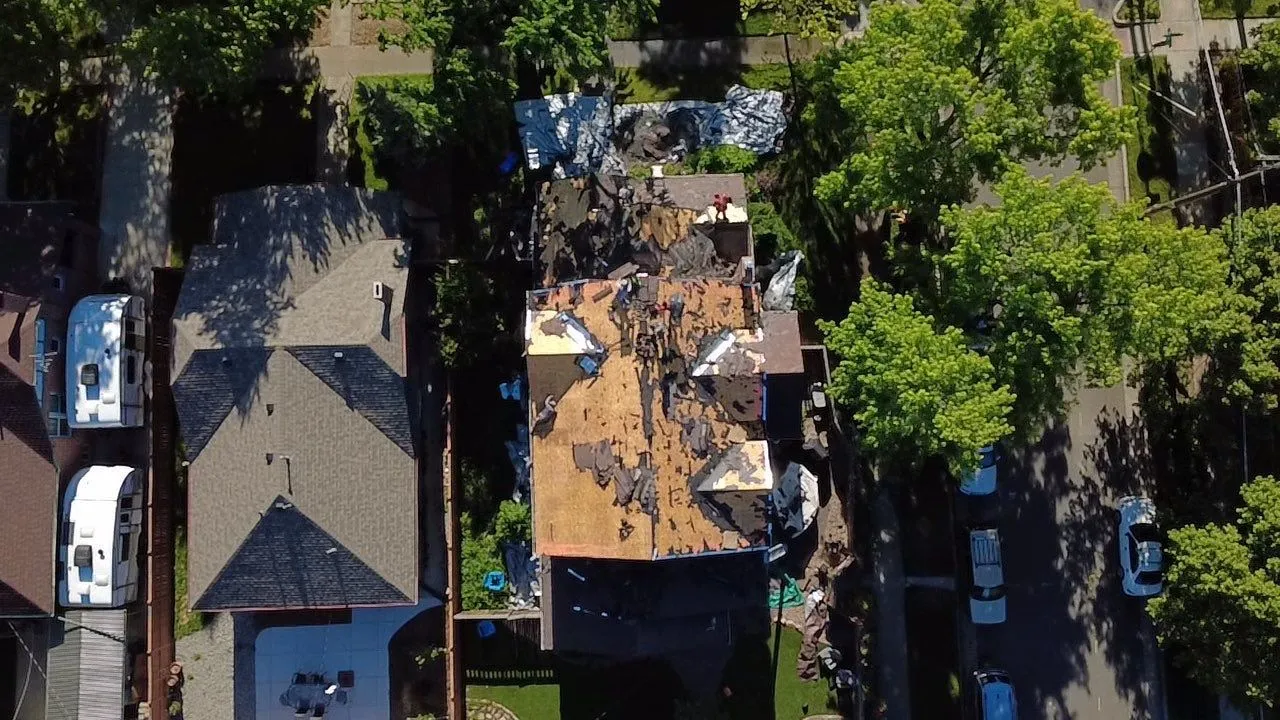 Class 4 Roof Replacement on Park Hill Bungalow Work Image in Denver, CO