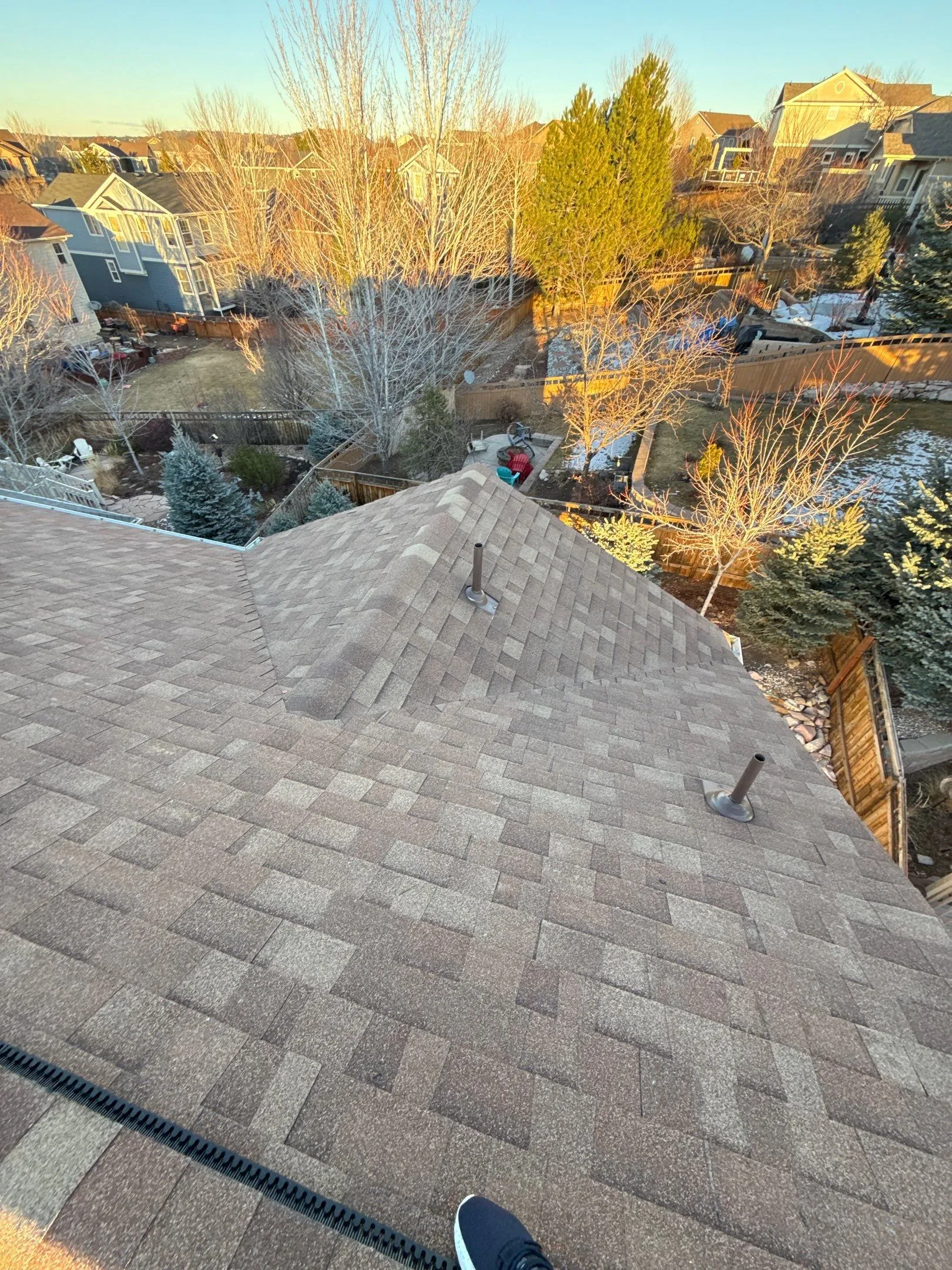 Class 4 Roof Replacement With Ridge Vent Upgrade, 24 Squares Work Image in Castle Rock, CO